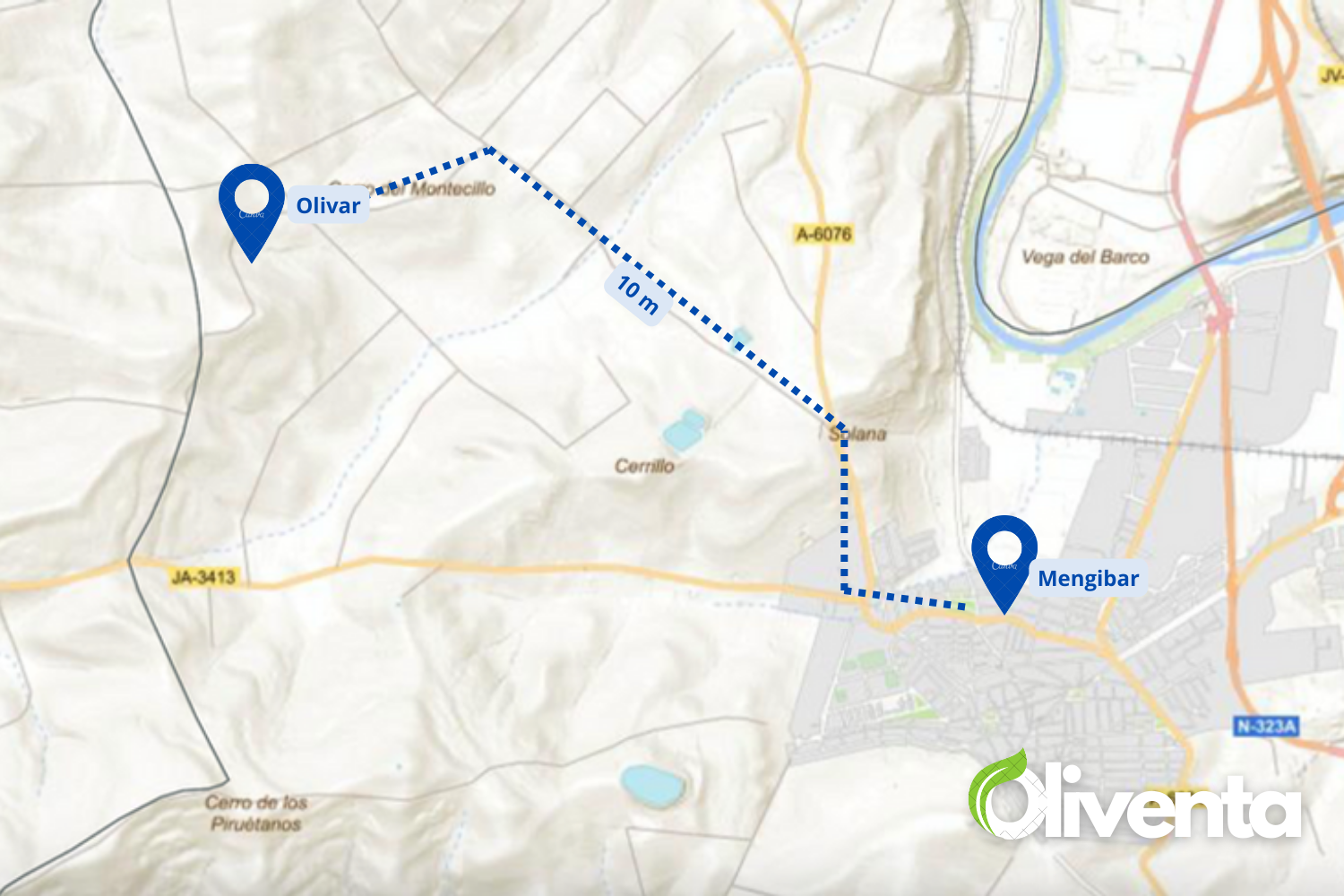 ???? Se vende olivar de regadío en Mengibar  – Jaén - 165 Olivos